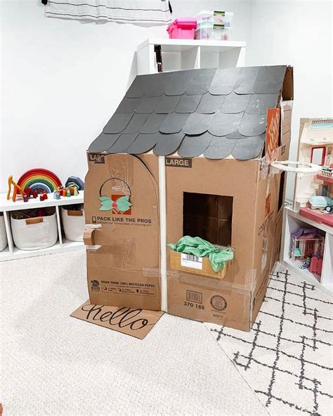60 Unique Cardboard House Ideas Cardboard Houses For Kids