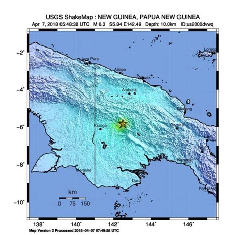 Strong Quake Rattles Papua New Guinea