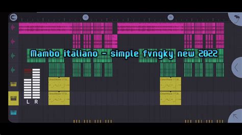 mambo italiano simple fvngky new 2022 youtube