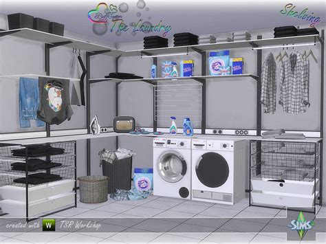 The Laundry Shelving The Sims 4 Catalog