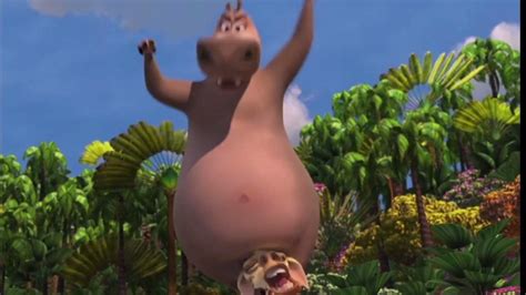 Madagascar 1 Gloria The Hippo Wobbling Her Juicy Belly In Different Speeds [pitch] Youtube