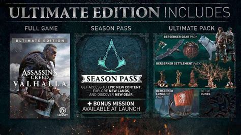 Assassins Creed Valhalla Pre Order Guide Bonuses Editions Detailed