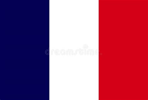 Flagge Von Frankreich Bild Vektor Abbildung Illustration Von