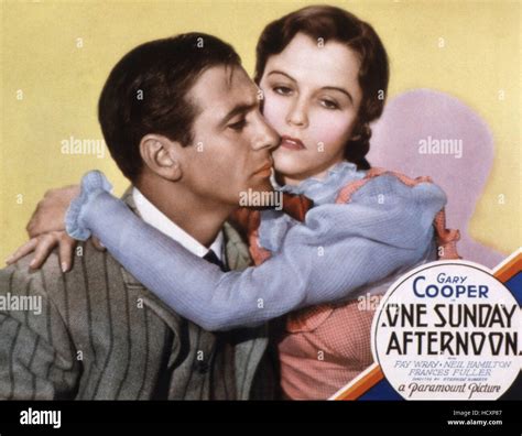 One Sunday Afternoon Gary Cooper Fay Wray 1933 Stock Photo Alamy