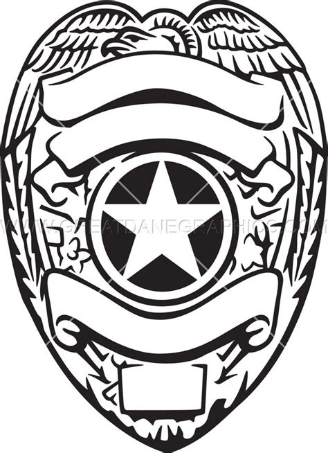 Police Badge Svg Police Badge Vectorpolice Badge File For Etsy Australia