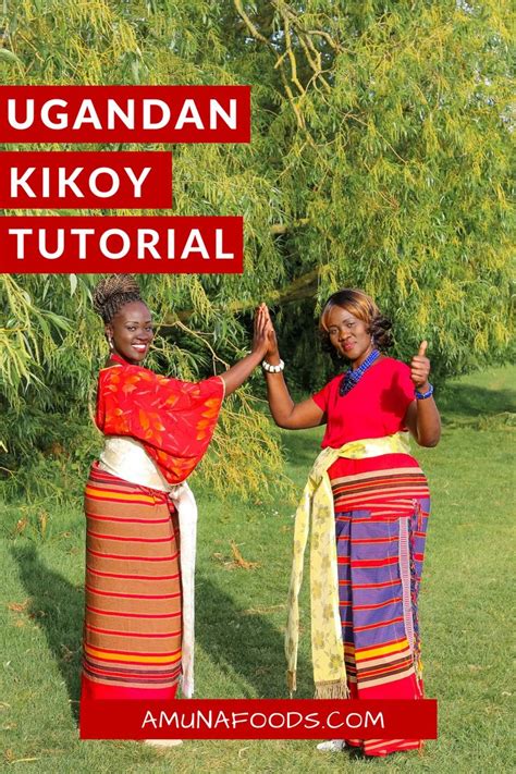 How To Wear Tie A Kikoy Traditional Ugandan Outfit African Clothing