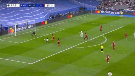 Real Madrid 1 0 Liverpool 6 2 On Agg Karim Benzema 78 Mar