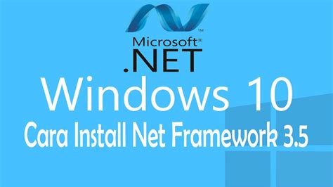 Microsoft.net framework 4.6 (windows vista и выше). Cara Install Net Framework 3.5 Offline Windows 10 Pro ...