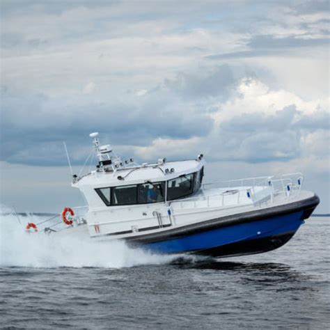 Work Boat 13 Baltic Workboats As Pilot Boat Inboard Aluminum