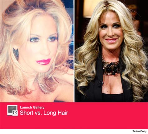 Kim Zolciak Shows Off Real Hair See Her Without A Wig
