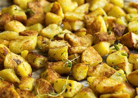 These amazing roasted potatoes are absolute perfection. Extra Crispy Roasted Potatoes - Just a Little Bit of Bacon