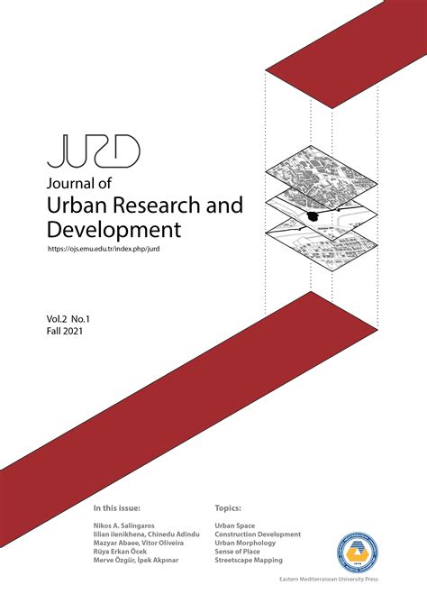 Vol 2 No 1 2021 Journal Of Urban Research And Development