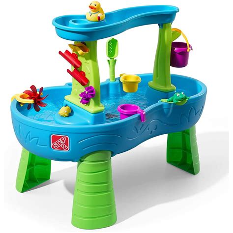 Step2 Rain Showers Splash Pond Water Table Kids Water Play Table With