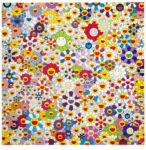 Check out our takashi murakami flower selection for the very best in unique or custom, handmade pieces from our decorative pillows shops. Flowers, Flowers, Flowers, TAKASHI MURAKAMI | Christie's