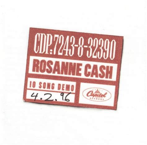 Rosanne Cash Song Demo Lyrics And Tracklist Genius