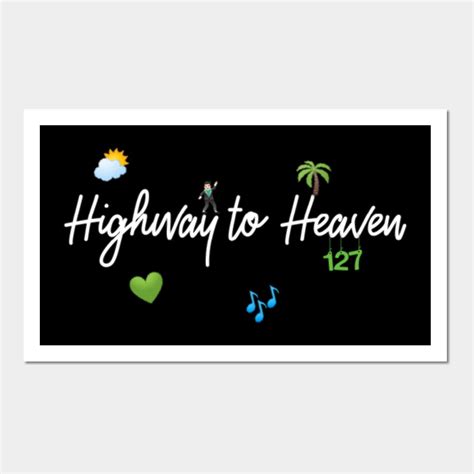 Highway To Heaven Wall And Art Print Nctzen In 2022 Art Prints