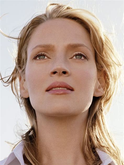 Uma Thurman Stunning Face Uma Thurman Celebrity Pictures Picture