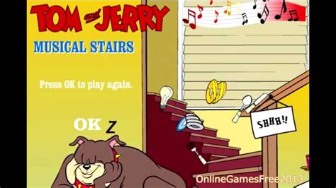 Tom and jerry midnight snack. Tom and Jerry Cartoon Online Games " Musical Stairs ...