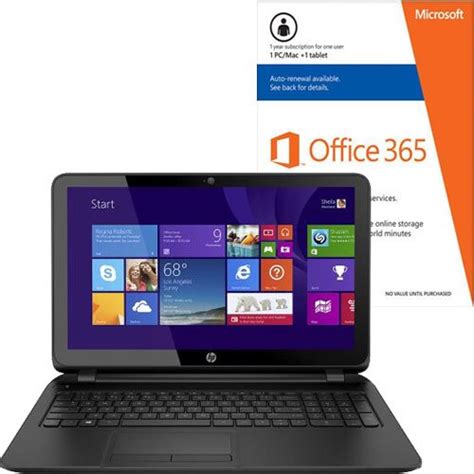 Hp 15 F162dx Laptop And Microsoft Office Package Best Buy