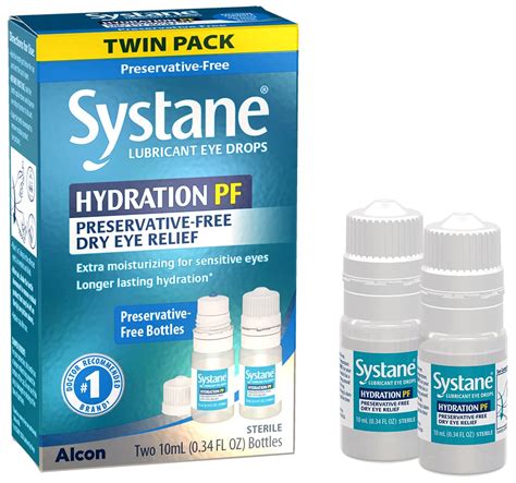 Systane Hydration Multi Dose Preservative Free Eye Drops Dry Eye Relief