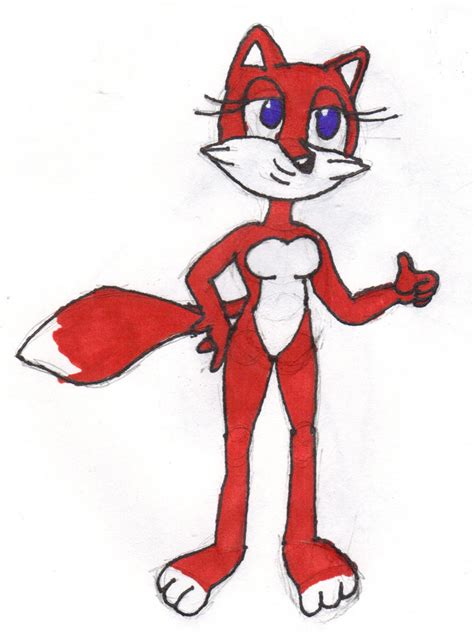 Cartoon Fox Girl By Drawingwithfoxy On Deviantart