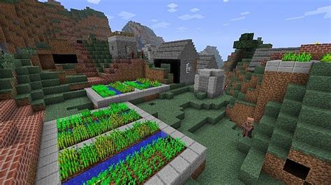 Extreme Hills Village Minecraft Map