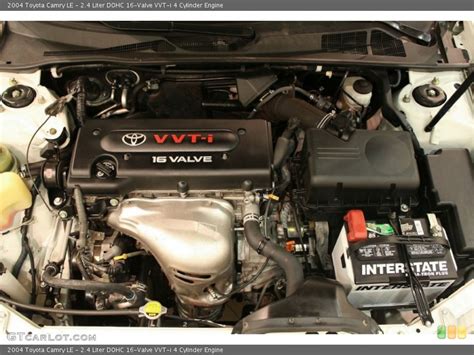 24 Liter Dohc 16 Valve Vvt I 4 Cylinder Engine For The 2004 Toyota