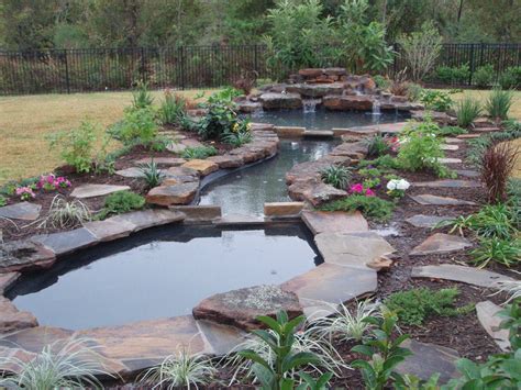 Waterfallsponds Garden Pond Design Ponds Backyard Pond Landscaping
