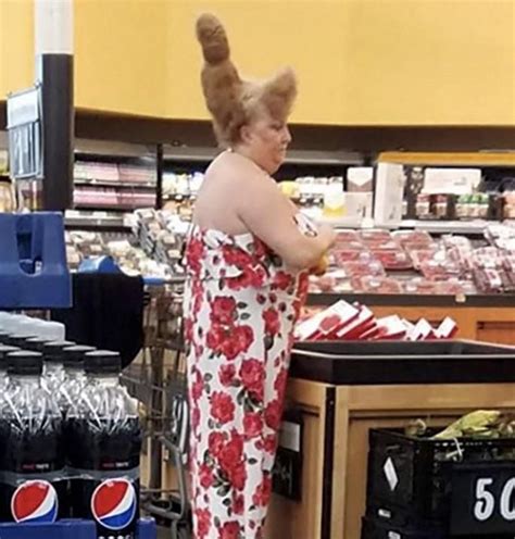 What Am I Looking At Weird People At Walmart Weird Haircuts Walmart Pictures