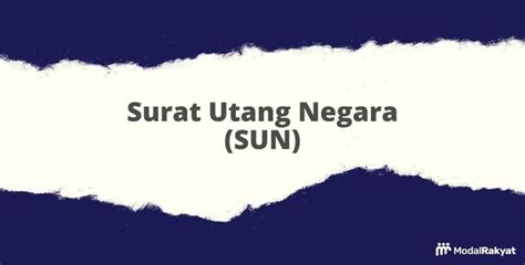 Mengenal Surat Utang Negara Jenis Obligasi Di Indonesia