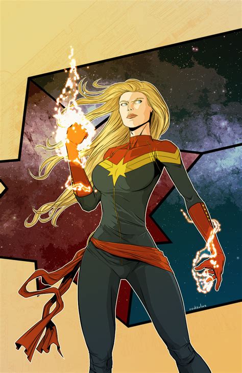Free Download Sfondi Hd Capitan Marvel Danvers Carol Marvel Comics Supergirl 1366x768 For Your