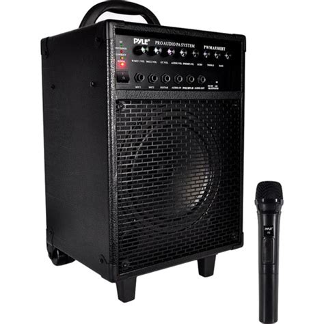 Pyle Pro 600w Rechargeable Bluetooth Pa System Pwma930ibt Bandh