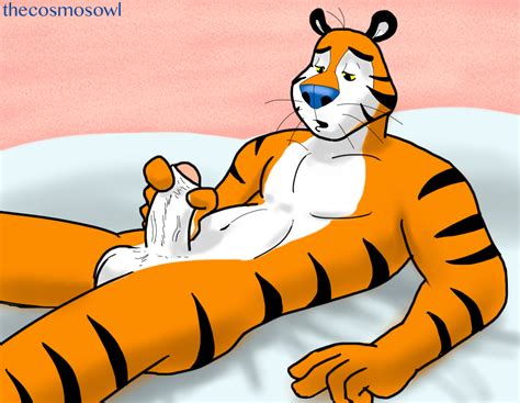 Rule 34 Frosted Flakes Male Male Only Mascot Penis Thecosmosowl Tony The Tiger 1115030