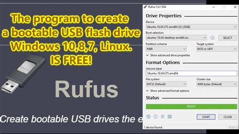 Rufus Program How To Create A Bootable Usb Flash Drive Windows 1087