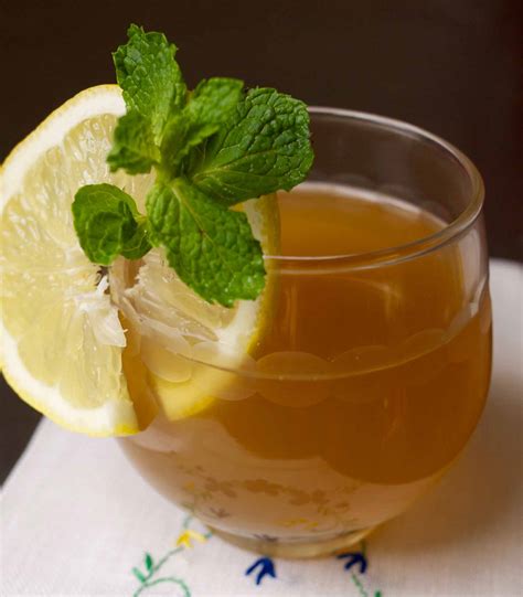 Spiced Mint Tea With Ginger And Lemon Recipe Vanns Spices