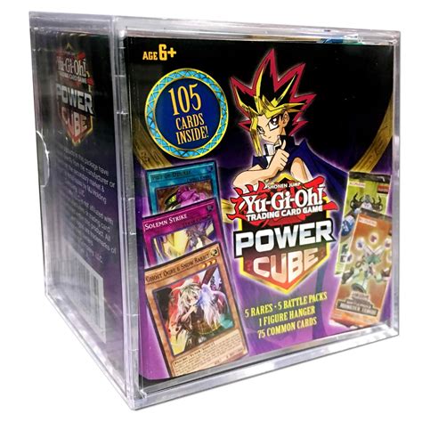 Topps Yu Gi Oh Trading Card Game Power Cube 5 Rares 5 Battle Packs