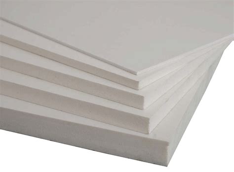 Pvc Foam Board Sheet 24 X 24 White 3mm Thickness Used In