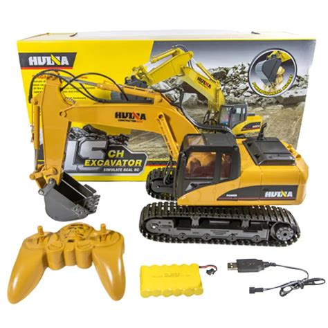 Huina 1550 Remote Control Excavator Rc Construction Vehicles 15 Channel