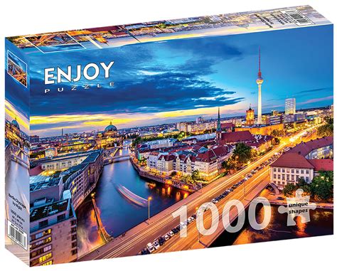 Enjoy Puzzle Berlin Niemcy 1000 El Enjoy Sklep EMPIK