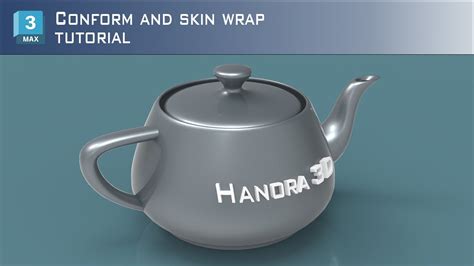 Conform Objects Onto Other Surfaces 3ds Max Skin Wrap Tutorial