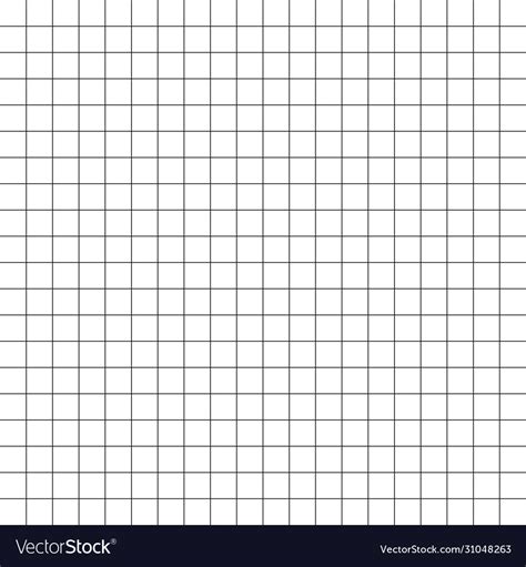 Line Square Linear Seamless Pattern Grid Vector Image