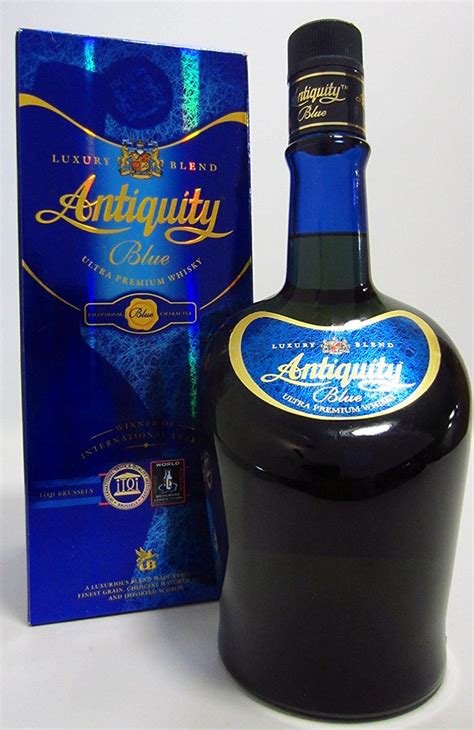 Most american and canadian whiskies are grain whiskeys. Antiquity Blue Ultra Premium Whisky 750ml - Buy Online at ...