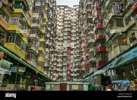 Yick Cheong Building Hong Kong City Stock Photo Alamy
