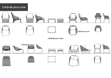 Study Chair Autocad Block Chair Staggering Chair Cad The Business