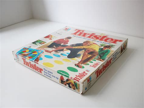 1986 Twister Game By Mb Games Vintage Board And Floor Game