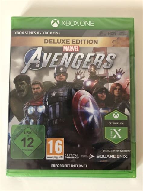 Marvels Avengers Deluxe Edition Xbox One 2020 Günstig Kaufen Ebay