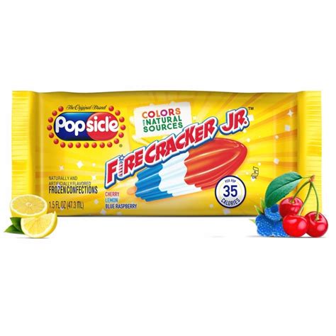 Firecracker Jr Ice Pop Popsicle