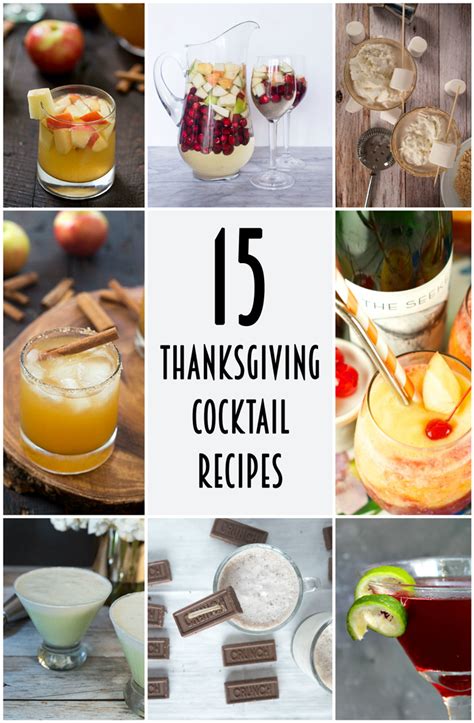 15 thanksgiving cocktail recipes that will complement your thanksgiving menu april golightly