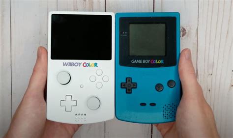 Someone Squeezed A Nintendo Wii Into A Game Boy Color Like Case