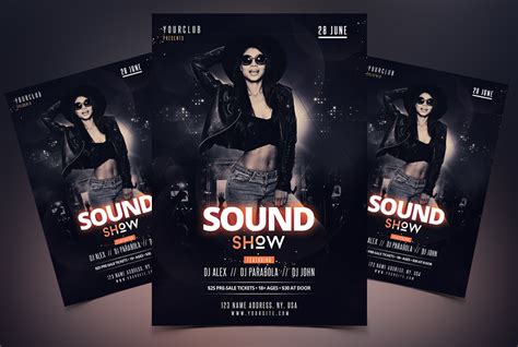 Free Party Flyer Templates For Photoshop Molopers